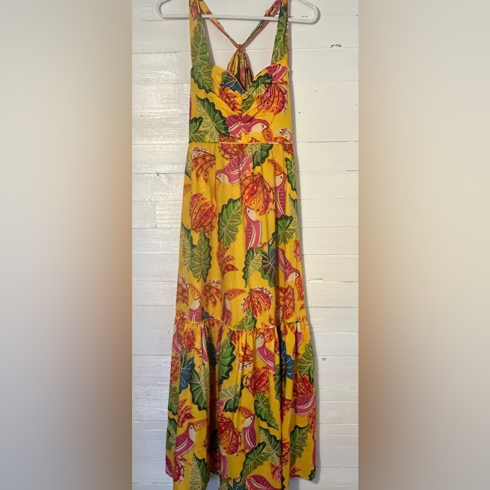 Twinning Set with Yellow Shirt and Toucan Dress
